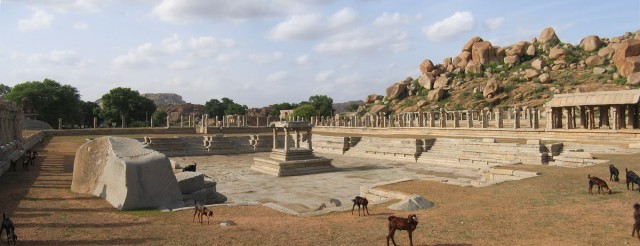 More goats and ancient temples