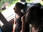 doesn't matter where, we were excellent sleepers, use travel time efficiently, this was somewhere in the Trivandrum area