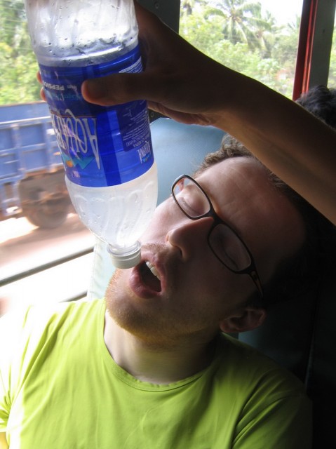 funny things happen when Maarten is asleep, and he cooperates nicely, like he could refuse...