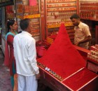 still feeling sneezy, when I see all that red powder