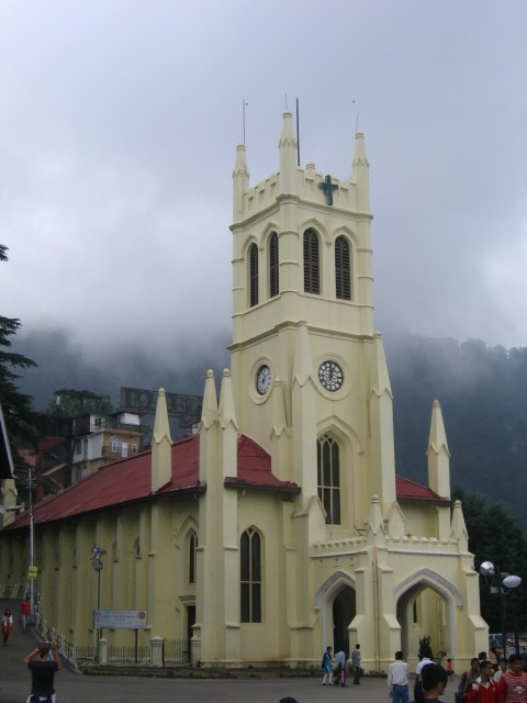 beautiful church, which testifies that the British were here