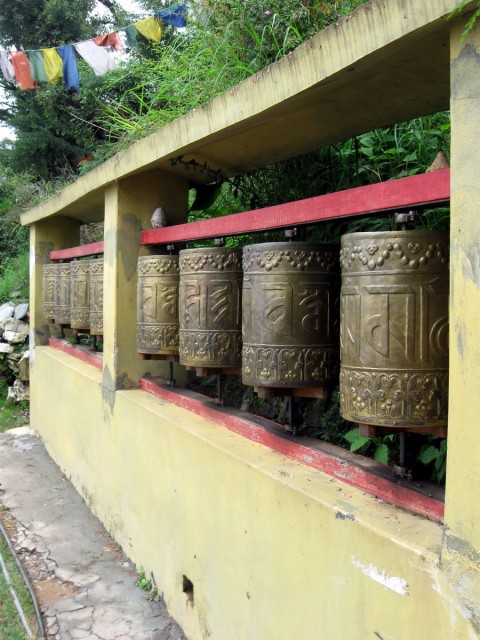 these rollers make a characteristic sound and rolling them should have a religious meaning of improving yourself