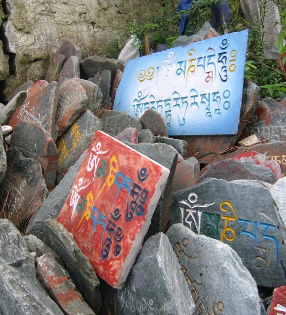 more rocks, sometimes I wished I understood tibetan...