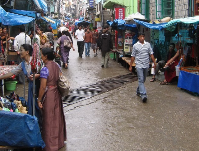main "boulevard" of Mcleod Ganj, nice melting pot of different cultures