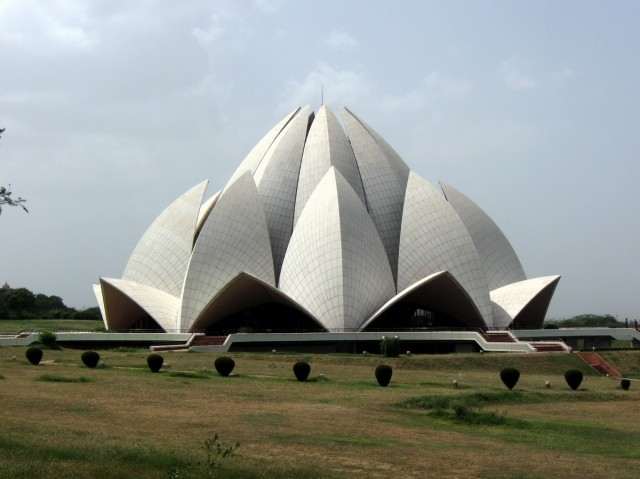 back in New Dehli, we visited the Lotus Temple, apparently on its closing day, so this was the best shot