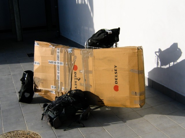 twee uur later is dit een geassembleerde velo