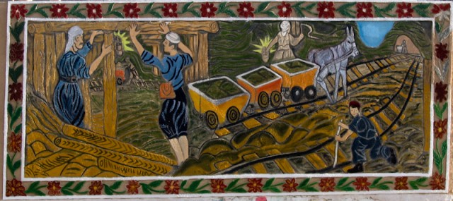 zelfs in de kunstwerken