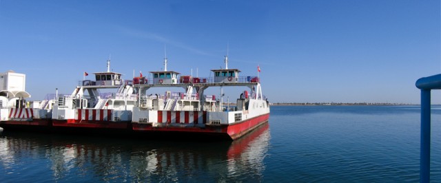 We verlaten Djerba met de ferry