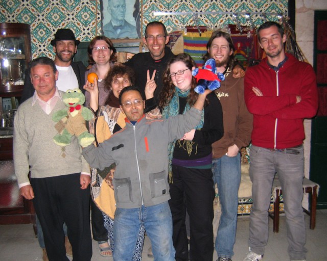 Good times in de jeugdherberg in Tunis