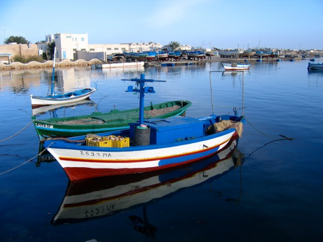 haventje in Jarbah Ajim