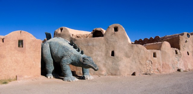 oppassen voor prehistorische beesten